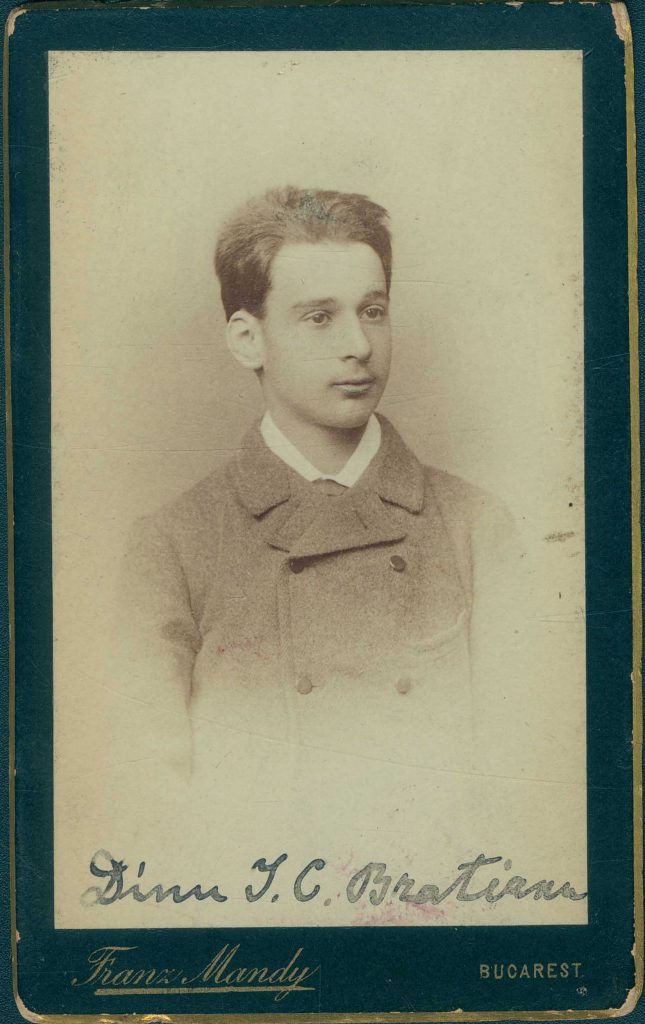 Dinu Brătianu, 1885