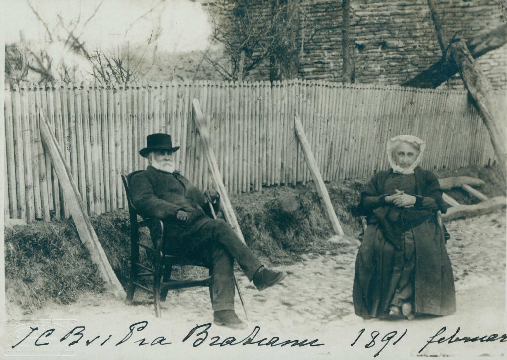 I.C. Brătianu și Pia Brătianu, februarie, 1891