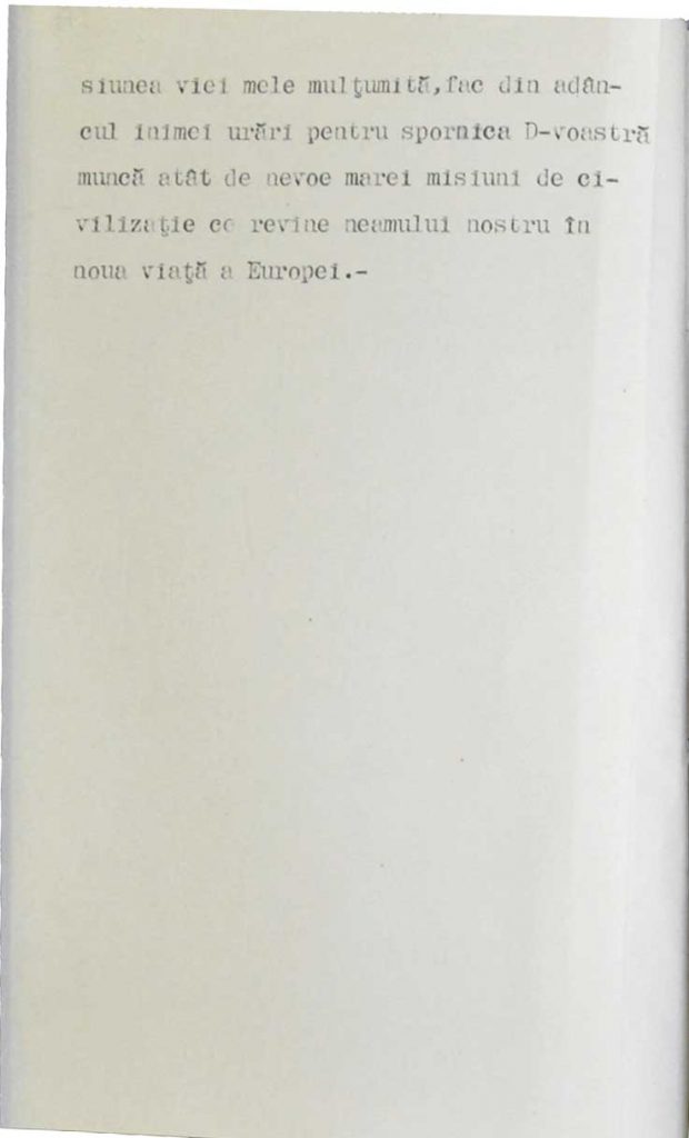 Scrisoare mulțumire către Academie - Ion I.C. Brătianu