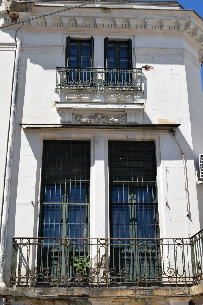 Casa Dinu Brătianu, balcoane usa, fereastră, 2021 (Arhiva I.N.P.)