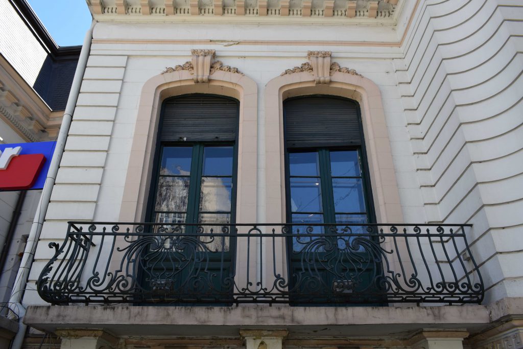 Casa Dinu Brătianu, balcon, 2021 (Arhiva I.N.P.)