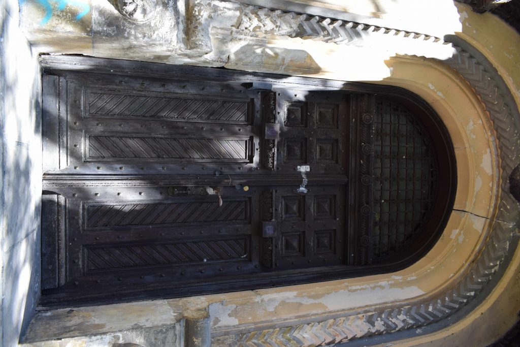 Casa IIC Brătianu, ancadrament intrare, Arhiva INP, 2021