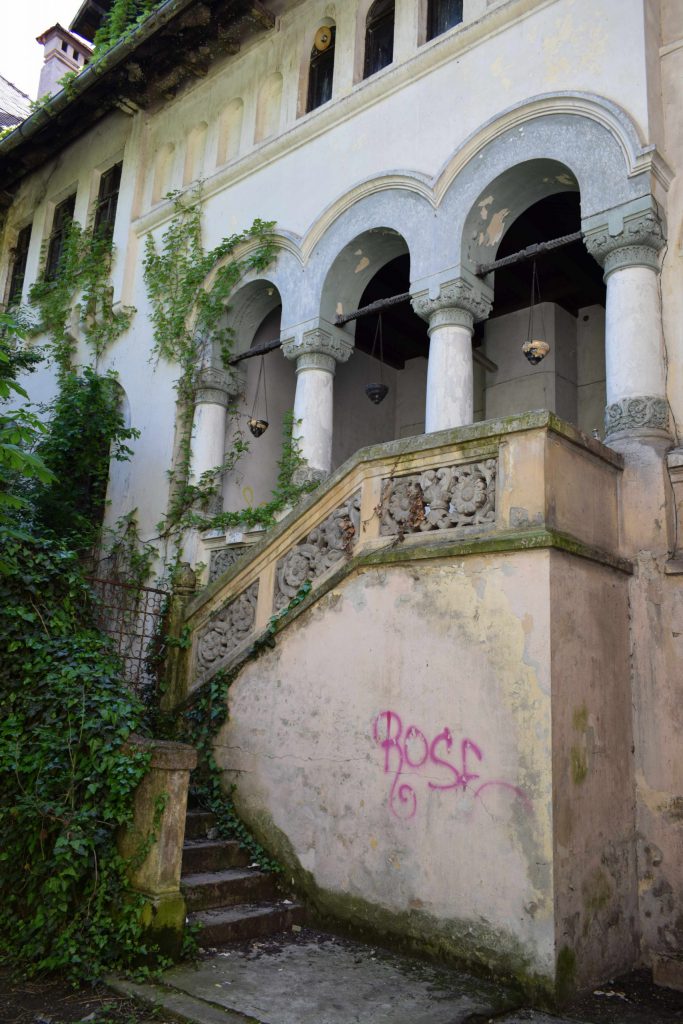 Casa IIC Brătianu, balustrada cerdac, Arhiva INP, 2021