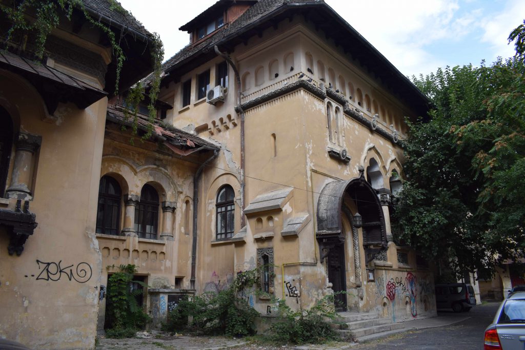 Casa IIC Brătianu, vedere dinspre grădină, Arhiva INP, 2021