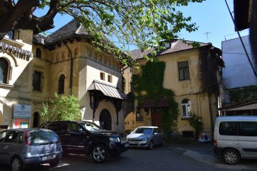 Casa IIC Brătianu, vedere dinspre grădină, Arhiva INP, 2021