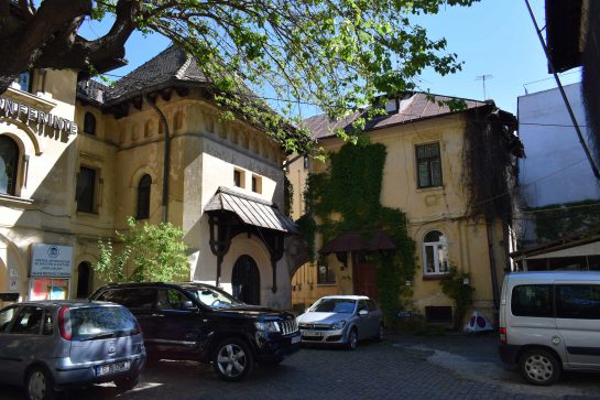 Casa IIC Brătianu, vedere dinspre grădină, Arhiva INP, 2021