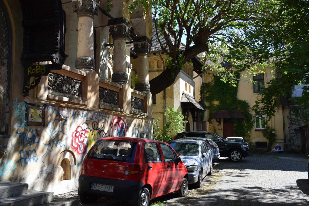 Casa IIC Brătianu, vedere laterală, Arhiva INP, 2021